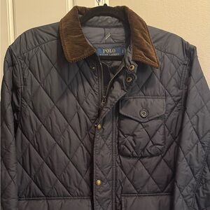 Ralph Lauren Men's Quilted Navy Jacket